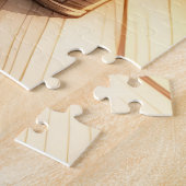 かわいい雪だるまと友人 ジグソーパズル (側面)