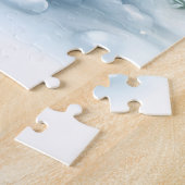 かわいい雪だるまと友人 ジグソーパズル (側面)