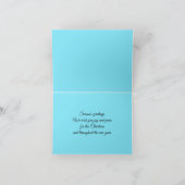 かわいい雪だるまのクリスマスセット, シーズンカード (内部)