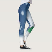 かわいい雪だるまのレギンス レギンス (右)