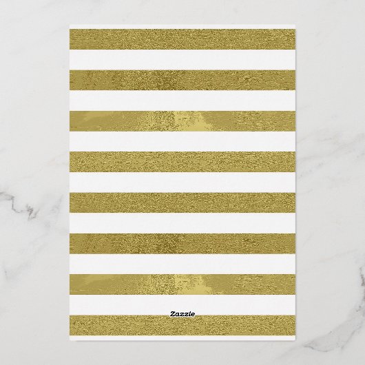 かわいい雪だるまカップル 上品なパーソナライズされた 箔シーズンカード (裏面)