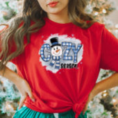 かわいい雪だるまシーズンTシャツ Tシャツ