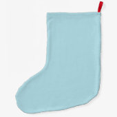 かわいい雪だるまラージクリスマスストッキング ラージクリスマスストッキング (裏面)