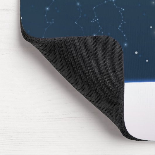 かわいい雪だるま星座 マウスパッド (コーナー)