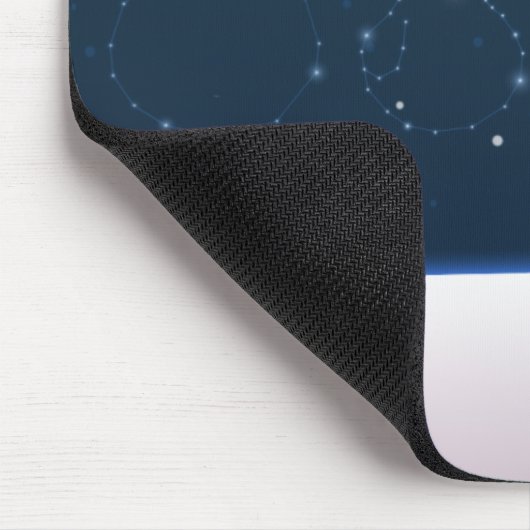 かわいい雪だるま星座 マウスパッド (コーナー)