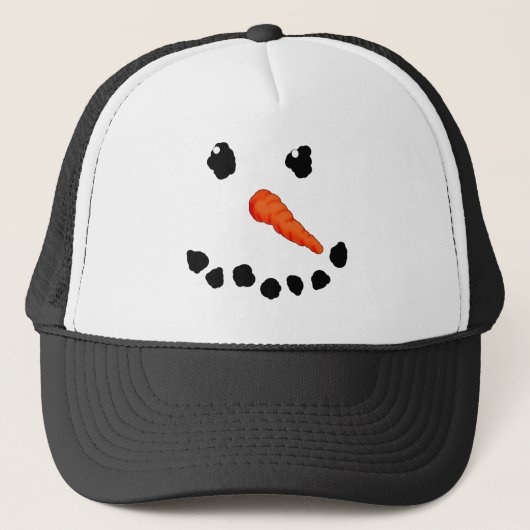 かわいい雪だるま キャップ (正面)
