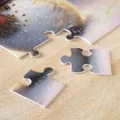 かわいい雪だるま ジグソーパズル (側面)