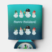 かわいい雪だるま 缶クーラー (裏面)