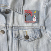 かわいい雪だるま 缶バッジ (インサイチュ)