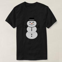 かわいい雪だるまTシャツ Tシャツ