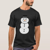 かわいい雪だるまTシャツ Tシャツ (正面)