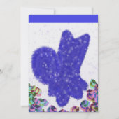 かわいい雪の犬の新年 シーズンカード (正面)