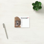 かわいい雪の犬 ポストイット (オフィス)