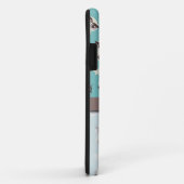 かわいい雪の白いフクロウのパターン Case-Mate iPhoneケース (裏面/右)