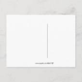 かわいい雪チョコレートラボの写真 ポストカード (裏面)