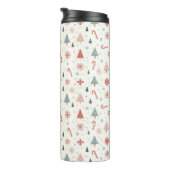 かわいい雪片パターン タンブラー (回転右)