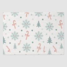 かわいい雪片パターン