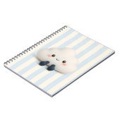 かわいい雲のスパイラルノート ノートブック (左側)