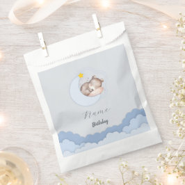 かわいい雲の誕生日パーティーの装飾 フェイバーバッグ
