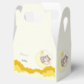 かわいい雲の誕生日パーティーの装飾 フェイバーボックス (オープン)