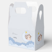 かわいい雲の誕生日パーティーの装飾 フェイバーボックス (オープン)