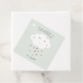 かわいい雲の赤ちゃんシャワー フェイバータグ (インサイチュ)