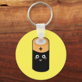 かわいい電池 キーホルダー (正面)
