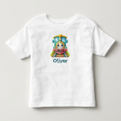 かわいい電車男子用 トドラーTシャツ (正面)