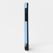 かわいい青いスクラブジェイ鳥&ピーナッツ Case-Mate iPhoneケース (裏面/左)