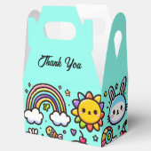 かわいい青い動物の鳩 フェイバーボックス (オープン)