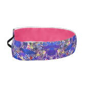 かわいい青い抽象芸術要素装飾用クッション アスレチックヘッドバンド (左)