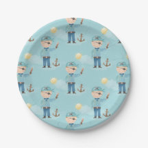 かわいい青い海賊