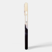 かわいい青い目のマスクをした子猫の写真 Case-Mate iPhoneケース (裏面 / 左)