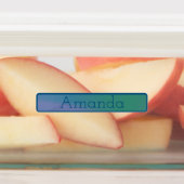 かわいい青い紫のグラデーションの色のコード名 ラベル (貼付)