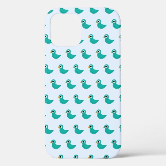 かわいい青い鳥 Case-Mate iPhoneケース (裏面)