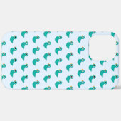 かわいい青い鳥 Case-Mate iPhoneケース (裏面 / 右)