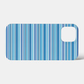 かわいい青と白のストライプ Case-Mate iPhoneケース (裏面 (横))