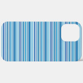 かわいい青と白のストライプ Case-Mate iPhoneケース (裏面 / 右)