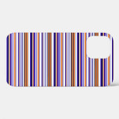 かわいい青みかんストライプ Case-Mate iPhoneケース (裏面 (横))