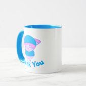 かわいい青ネコ型コーヒーカップ&マグカップ マグカップ (正面左)