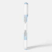 かわいい青格子柄リボンiPhoneケース Case-Mate iPhoneケース (裏面 / 右)