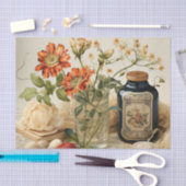 かわいい静物好きの切り離し 薄葉紙 (クラフト)