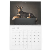 かわいい面白いカスタム犬と猫のペット写真 2027 カレンダー (3月 2027)