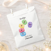 かわいい面白いマカロンのかわいいイラスト フェイバーバッグ (クリップ留めされた状態)