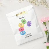 かわいい面白いマカロンのかわいいイラスト フェイバーバッグ (封をした状態)