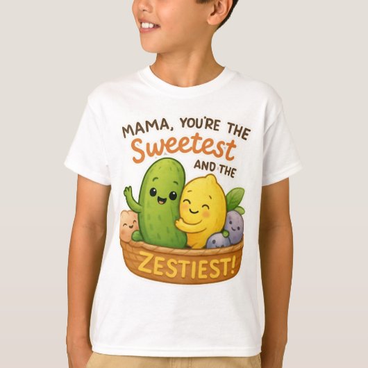 かわいい面白いママTシャツ母の日ギフト Tシャツ (正面)