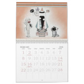 かわいい靴下のサルと彼の友人 – 2021カレンダー カレンダー (2月 2026)