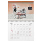 かわいい靴下のサルと彼の友人 – 2021カレンダー カレンダー (3月 2026)