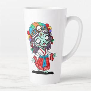 かわいい韓国ゾンビ カフェラテマグ