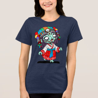 かわいい韓国ゾンビ トライブレンドＴシャツ